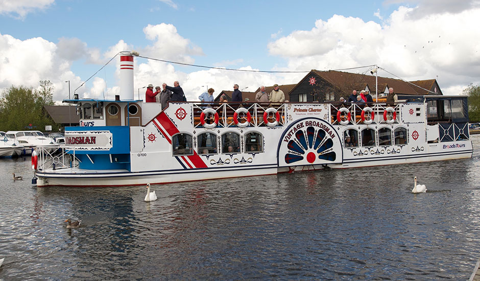 River Trips on the Norfolk Broads Wroxham Boat Trips