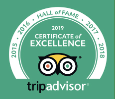 Trip Advisor Certificate of Excellence