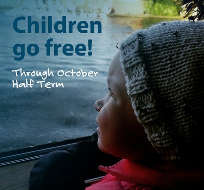 October Half Term – Children go FREE!