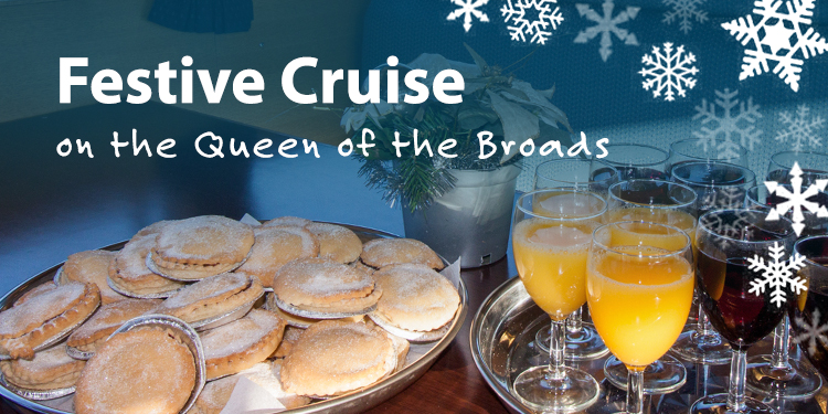 Festive Cruise on the Queen of the Broads